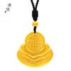 Colgante de Buda Maitreya Nuevo de Oro Arena Antigua de la Tienda de Oro con Collar de Buda de Gran Vientre Herencia como Regalo para Mamá