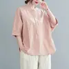 Conjunto de Ropa de Verano para Mamá de Mediana Edad, Camiseta de Manga Corta de Algodón y Lino Talla Grande, Atuendo de Verano de Dos Piezas Estiloso para Mujer