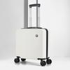 Bagagem de avião com embarque feminino portátil caso de viagem 18 polegadas senha bloqueio mala ins mini trolley case