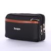 Riñonera de Cuero de Gran Capacidad para Hombre, Horizontal Multifuncional para Teléfono Móvil con Cinturón, Bolso Colgante de Negocios, Fabricante, Venta al por Mayor