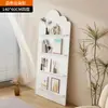 Estantería Minimalista Nórdica Ins de Pie Estante de Pared para Exhibir Libros y Periódicos Estante de Almacenamiento para Revistas Libros Ilustrados Revistas de Celebridades de Internet Vintage