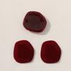 Parche de flocado de resina trapezoidal poligonal retro de otoño e invierno, accesorios para el cabello para tocados, accesorios para carcasas de teléfonos móviles, material al por mayor