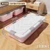 Caja de Almacenamiento Debajo de la Cama para Uso Doméstico, Organizador de Colchas, Caja Debajo de la Cama con Ruedas y Tapa, Caja de Almacenamiento de Ropa Extra Grande