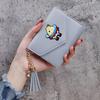 Bob Esponja 11 Monedero de Borla de Color Sólido Cartera Temu Cartera Corta Cartera Delgada Estilo Caliente Transfronterizo Disponible