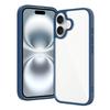 Adequado para Iphone16 Capa de Celular Escudo Prateado Transparente Fosco Apple 16E Nova Capa Apple Cor Doce 2.0 Espessa
