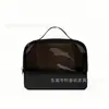 Bolsa Tote Transparente à Prova d'Água para Maquiagem Bolsa de Lavar Portátil para Viagem de Negócios Bolsa de Armazenamento de Cosméticos de Grande Capacidade Bolsa de Praia