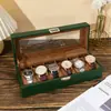Vitrina Transfronteriza para 6-12 Niñas, Relojes Coleccionables de PU, Uso Doméstico, Gama Alta, Exquisita, Portátil