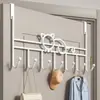 Estante de Almacenamiento con Gancho para Puerta Personalizado para Uso Doméstico, Gancho para Ropa sin Taladro para Dormitorio y Cocina, Gancho Multifuncional para Abrigos