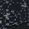 Cadena de Perlas Conectadas para Hilo de Pescar de Plástico ABS Altamente Transparente Adornos DIY Decoración de Regalo Cadena Suelta Joyería Accesorios de Ropa