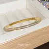 Pulsera de Acero de Titanio que No se Desvanece para Mujer, Galvanizado al Vacío de 18K, Pulsera con Cierre de Moda Versátil, Joyería Transfronteriza