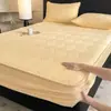 2026 Novo Lençol de Cama de Leite para Todas as Estações Capa de Cama Protetor de Colchão Acolchoado Espesso Cobertura Completa Impermeável à Prova de Urina