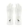 Luvas de Lavar Louça para Mulheres, Tipo Durável, Limpeza Doméstica da Cozinha, Item Bom e Prático, Tarefas Domésticas, Lavar Roupas, À Prova de Óleo, Bom Item de Estilo Novo