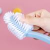 Cepillo de Plástico para el Hogar Lana Suave Lavado de Zapatos Limpieza de Ropa Multifuncional Cepillo de Plástico de Cinco Caras para Lavandería y Lavado de Zapatos