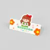 Etiquetas de Tarjeta Personalizadas con Agujeros en Forma de Avión, Impresión de Papel Plegado, Impresión a Color Personalizada, Tarjeta de Respaldo con Impresión de Logo, Impresión Personalizada