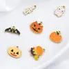 Pingentes Europeus e Americanos Pequenos Personalizados de Halloween Aço Inoxidável Acessórios de Joias DIY Colar Brincos Artesanais Acessórios de Presente