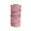 Cuerda de Cáñamo Colorida [Alto Valor Estético] 4.5mm Tejido a Mano Material de Decoración DIY Cuerda para Envolver Mesa de Café Cuerda de Amarre