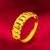 Pulseira de sino de ouro do Vietnã joias transfronteiriças pulseira de chefe conjunto brilhante