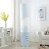 Estilo Japonés Coreano Cubierta de Polvo Cilíndrica de Cobertura Total para Aire Acondicionado Cubierta de Polvo Vertical Redonda para Máquina de Gabinete Tela con Dibujos Animados Cubierta para Aire Acondicionado