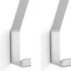 Gancho Fuerte Adhesivo Pared Cocina Baño Fuerte Carga Soportada Sin Taladro Sin Taladro Ropa Colgar Puerta Trasera Gancho Adhesivo