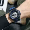 Reloj Electrónico Deportivo Impermeable de Moda Más Vendido para Adolescentes y Estudiantes, con Luz Nocturna Luminosa y Funciones de Cronometraje Multifuncionales