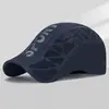 Gorra de Malla Transpirable de Secado Rápido para Hombre, Visera Solar de Verano para Exteriores, Gorra Deportiva Casual, Gorra Deportiva Delgada
