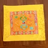 Tapete de Mesa para Oferendas Estilo Xizang, Tapete de Pano para Estátua de Buda, Tapete de Altar Espessado, Pano de Altar Amarelo para Buda, Tapete de Oferendas, Toalha de Mesa de Altar