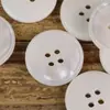 Novos Botões de Resina com Superfície de Areia Flutuante, Imitação de Concha, Preto, Cinza Claro, Azul, Branco, Botões para Casaco Masculino, Jaqueta, Calças