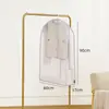 Funda Antipolvo de Piel Transpirable, Bolsa Antipolvo para Abrigo de Visón, Bolsa Cubierta de Almacenamiento para Ropa del Hogar Colgante de Organza
