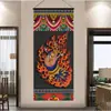 Pintura Colgante de Tela para Celebraciones de Internet de Xizang Sala de Estar Dormitorio Hotel Pared de Fondo Decoración Tela Colgante Tapiz Xizang Entrega Simple