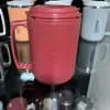 Copo de leite isolado de camada dupla, copo de café, copo de água de aço inoxidável 304, copo duplo anti-queda com tampa, copo de chá, caneca para trabalhador de escritório