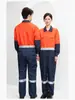 Mono reflectante hecho a medida para mercados europeos transfronterizos, adecuado para primavera y otoño, utilizado como ropa de trabajo en astilleros, obras de construcción, plantas químicas y fábricas.