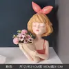 Ornamento de Flor Menina Borboleta Flor Seca Arranjo de Flores Decorações para Armário de TV Moderno de Casa Armário de Vinho Atacado