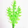 13,5 folhas artificiais, folhas falsas para aquário, tanque de peixes, grama falsa, bandeja de areia, simulação de visualização, folhas falsas vermelhas e verdes