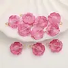 Cuentas de Vidrio Estilo Antiguo Imitación de Checoslovaquia Colgante de Flor Pulsera DIY con Cuentas Joyería Pendientes con Borlas Materiales Hechos a Mano Accesorios