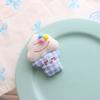 Dulce Pudín de Cereza Coreano Helado DIY Accesorios para el Cabello de Niños Ropa con Patrón de Helado Linda Accesorios