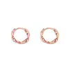 Pendientes Pequeños Que No Necesitan Quitarse al Dormir, Pendientes de Aguja Chapados en Plata 925 para Mujer, Pendientes Geométricos Pequeños de Círculo Simple de Moda Ins, Pendientes para Estudiantes