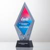 Novo Troféu de Cristal Estrela de Cinco Pontas Criativa Navegação Tranquila Prêmio de Diamante Prêmio de Funcionário Destaque Prêmio de Equipe Commemoração