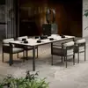 Sofá de Exterior, Loveseat, Estilo Diseñador para Hotel y Alojamiento, Silla de Ratán de Moda, Muebles de Ratán Creativos para Sala de Exhibición