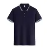 Camisa Polo de Manga Curta Sorona de Toque Fresco e Secagem Rápida com Estampa de Logo para Grupos Corporativos, Uniformes Personalizados