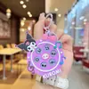Llavero de Mini Tambor de Mano Musical Luminoso Creativo para Niños Juguete Divertido de Whack-A-Mole Colgante para Mochila Escolar Pequeño Regalo