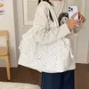 Bolsa com Estampa Floral Feminina 2026 Nova Tendência Verão Casual Moda Escola Trabalho Bolsa Tote Grande Capacidade Bolsa de Ombro Único