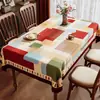 Mantel estilo americano, impermeable y a prueba de aceite, no necesita lavado, nuevo modelo 2026, lujo ligero con un toque de alta gama, mantel rectangular para un ambiente de comedor elegante