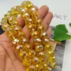 Xingtai Cristal DIY Contas Artesanais Cristal de Alta Transparância Contas Soltas Contas de Vidro Planas Antialérgico Contas Planas de Cristal 14mm