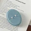 Pendientes Tiqi S999 de Plata Pura con Mini Perlas de Imitación para Mujer, Tachuelas Pequeñas y Delicadas, Accesorios Versátiles de Estilo Coreano para Orejas al por Mayor