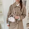 Bolsa de Mão Fofa com Bolinhas Grande Capacidade 2026 Nova de Verão Versátil para o Dia a Dia Bolsa de Ombro Estilo Coreano Simples Bolsa Transversal