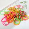 Versión coreana de la nueva cuerda para la cabeza de color caramelo, banda de goma gruesa, anillo para el cabello de color, los niños no lastiman el cabello, cuerda para el cabello pequeña al por mayor