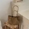 Elegante Bolso Tote Minimalista Retro Xiaomi Nuevo Bolso de Hombro Único de Nicho para Mujer Salidas Bolso de Axila para Estudiante Universitario Viajes