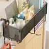 Cesta suspensa para cabeceira de dormitório, prateleira de armazenamento para cabeceira de cama, prateleira de lanches para beliches de estudantes universitários, cesta de armazenamento para dormitório, cesta de armazenamento suspensa