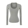 Estilo girl picante, camiseta de manga larga con escote pronunciado, colección de otoño para mujer, fina y ligeramente transparente, elástica, ajustada, sexy y adecuada como prenda interior o top