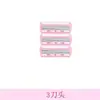 Artefacto importado para depilación de axilas y piernas, rastrillo de afeitar manual para mujer, rastrillo de afeitar, 6 capas de cuchilla